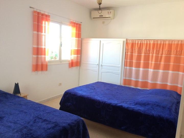chambre quadruple du haut de villa